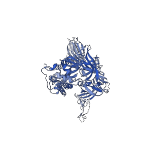 33142_7xdb_B_v1-0
Cryo-EM structure of SARS-CoV-2 Omicron Spike protein in complex with BA7208 fab
