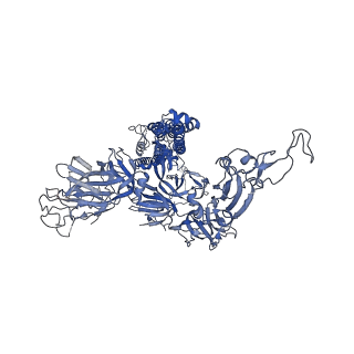 22156_6xey_A_v2-4
Cryo-EM structure of the SARS-CoV-2 spike glycoprotein bound to Fab 2-4