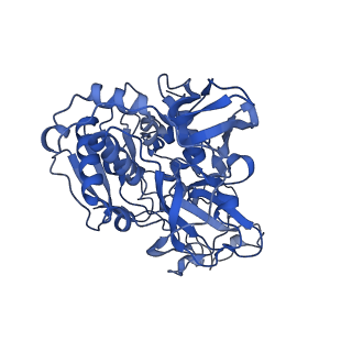 33244_7xk5_A_v1-1
Cryo-EM structure of Na+-pumping NADH-ubiquinone oxidoreductase from Vibrio cholerae, state 3