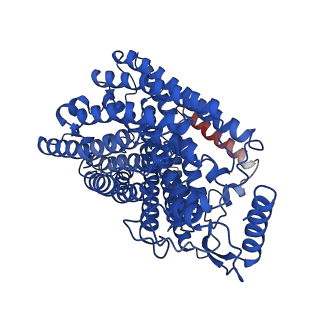 33294_7xmd_A_v1-0
Cryo-EM structure of Cytochrome bo3 from Escherichia coli, the structure complexed with an allosteric inhibitor N4