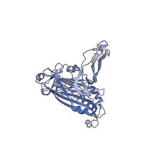 33371_7xpe_C_v1-1
Cryo-EM structure of the T=4 lake sinai virus 2 virus-like capsid at pH 8.5