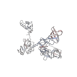 33450_7xti_W_v1-0
RNA polymerase II elongation complex transcribing a nucleosome (EC58hex)
