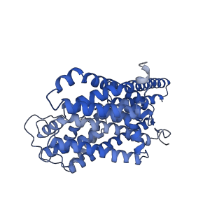 10632_6xwn_B_v1-0
Structure of glutamate transporter homologue GltTk in the presence of TBOA inhibitor
