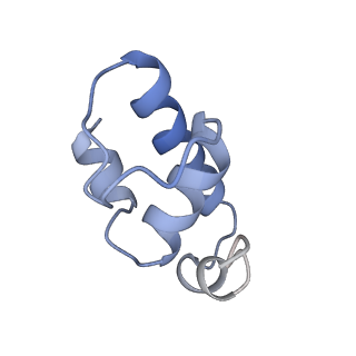 33516_7xyb_E_v1-2
The cryo-EM structure of an AlpA-loaded complex
