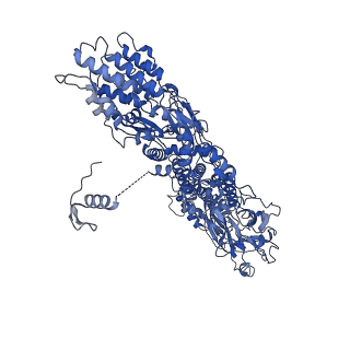 33787_7yfe_B_v1-0
In situ structure of polymerase complex of mammalian reovirus in virion