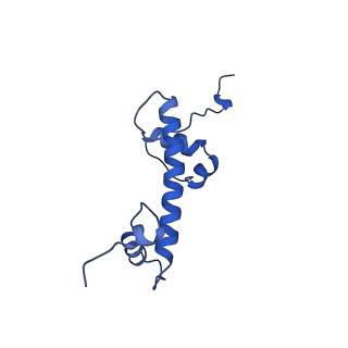 33848_7yi1_G_v1-2
Cryo-EM structure of Eaf3 CHD bound to H3K36me3 nucleosome