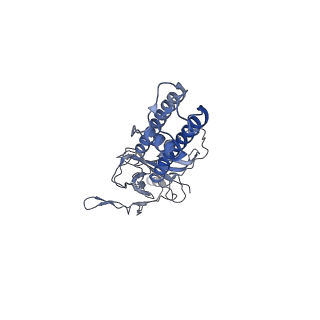 6833_5ykg_G_v1-1
Structure of pancreatic ATP-sensitive potassium channel bound with glibenclamide and ATPgammaS (Class2 at 4.57A)
