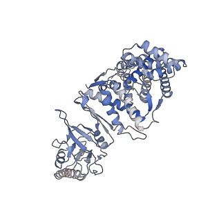 33919_7ylw_e_v1-0
yeast TRiC-plp2-tubulin complex at S3 closed TRiC state
