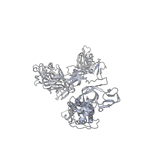 33947_7ymy_A_v1-0
Cryo-EM structure of MERS-CoV spike protein, One RBD-up conformation 1