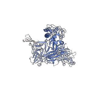 33949_7yn0_A_v1-0
Cryo-EM structure of MERS-CoV spike protein, all RBD-down conformation