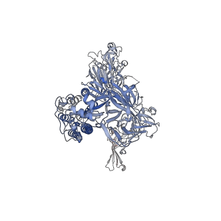 33949_7yn0_C_v1-0
Cryo-EM structure of MERS-CoV spike protein, all RBD-down conformation