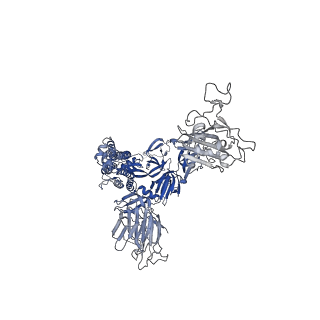 34126_7yvg_A_v1-0
Omicron BA.4/5 SARS-CoV-2 S in complex with TH132 Fab