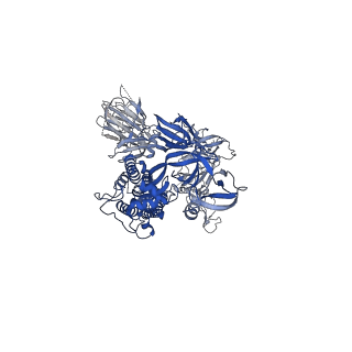 11068_6z43_B_v2-0
Cryo-EM Structure of SARS-CoV-2 Spike : H11-D4 Nanobody Complex