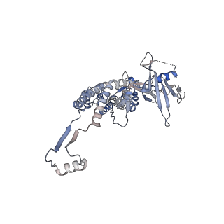 14509_7z4w_K_v1-1
gp6/gp15/gp16 connector complex of bacteriophage SPP1