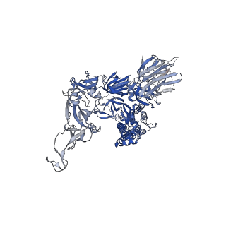 14539_7z7x_C_v1-1
CRYO-EM STRUCTURE OF SARS-COV-2 SPIKE : H11-H6 nanobody complex