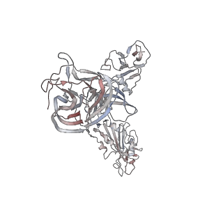 14591_7zbu_A_v1-2
CryoEM structure of SARS-CoV-2 spike monomer in complex with neutralising antibody P008_60