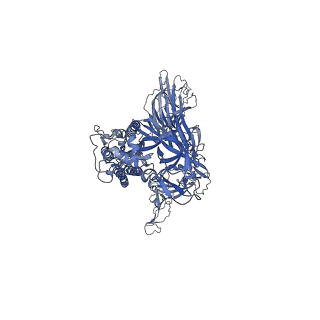 11203_6zge_A_v1-0
Uncleavable Spike Protein of SARS-CoV-2 in Closed Conformation