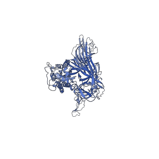 11203_6zge_A_v2-1
Uncleavable Spike Protein of SARS-CoV-2 in Closed Conformation