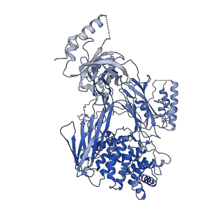 14707_7zgj_B_v1-1
Trypanosoma brucei gambiense ISG65 in complex with human complement component C3