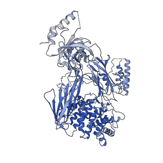 14707_7zgj_B_v1-2
Trypanosoma brucei gambiense ISG65 in complex with human complement component C3