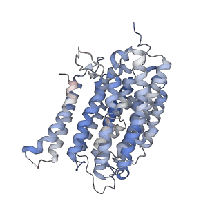 14792_7zm8_4_v1-1
CryoEM structure of mitochondrial complex I from Chaetomium thermophilum (inhibited by DDM) - membrane arm