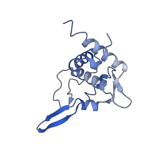11310_6zn5_U_v1-1
SARS-CoV-2 Nsp1 bound to a pre-40S-like ribosome complex - state 2
