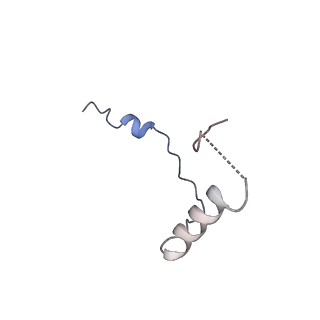 11518_6zxe_e_v1-1
Cryo-EM structure of a late human pre-40S ribosomal subunit - State F2