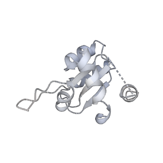 11520_6zxg_M_v1-1
Cryo-EM structure of a late human pre-40S ribosomal subunit - State H1
