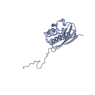 11520_6zxg_Q_v1-1
Cryo-EM structure of a late human pre-40S ribosomal subunit - State H1