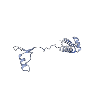 11520_6zxg_R_v1-1
Cryo-EM structure of a late human pre-40S ribosomal subunit - State H1
