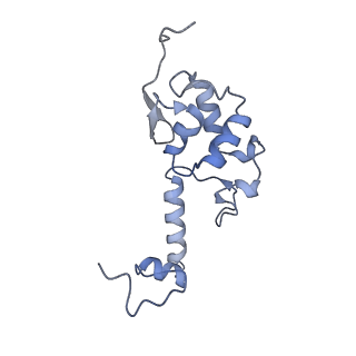 11520_6zxg_S_v1-1
Cryo-EM structure of a late human pre-40S ribosomal subunit - State H1
