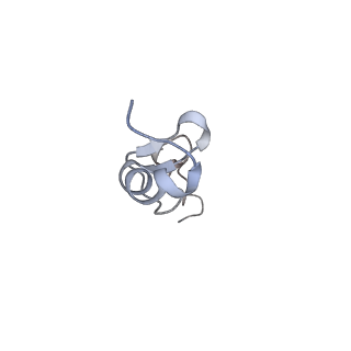 11520_6zxg_d_v1-1
Cryo-EM structure of a late human pre-40S ribosomal subunit - State H1