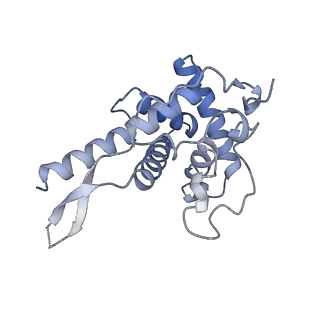 11521_6zxh_F_v1-0
Cryo-EM structure of a late human pre-40S ribosomal subunit - State H2